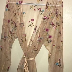 Sheer Women’s Kimono/ Coverup